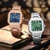 Square Watch Waterproof Fashion Men'S Watch Double Calendar Watch Men'S Quartz Watch