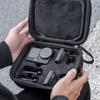 Travel Friendly Protective Case with MultiCompartments Storage Mesh Pocket for Action 6 Camera Waterproof Shell