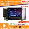 Android For Toyota Crown 12 S180 1999 - 2008 Car Radio Stereo Multimedia Player GPS Navigation 5G WIFI High-performance CPU