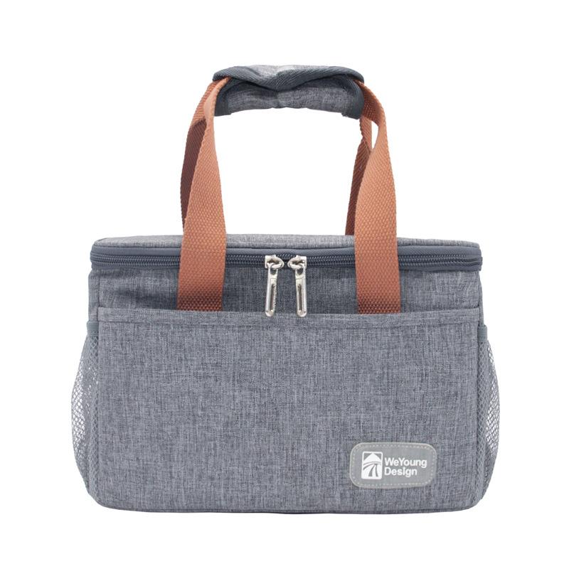 Portable Women Lunch Bag Food Thermal Box Durable Waterproof Office Cooler Lunchbox Large Capacity Organizer Insulated Case