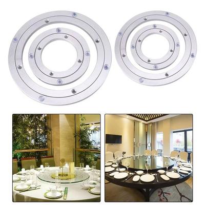 Rostbeständige Aluminium-Tischdrehscheibe Glatte Runde Tischdrehplatte Restaurant