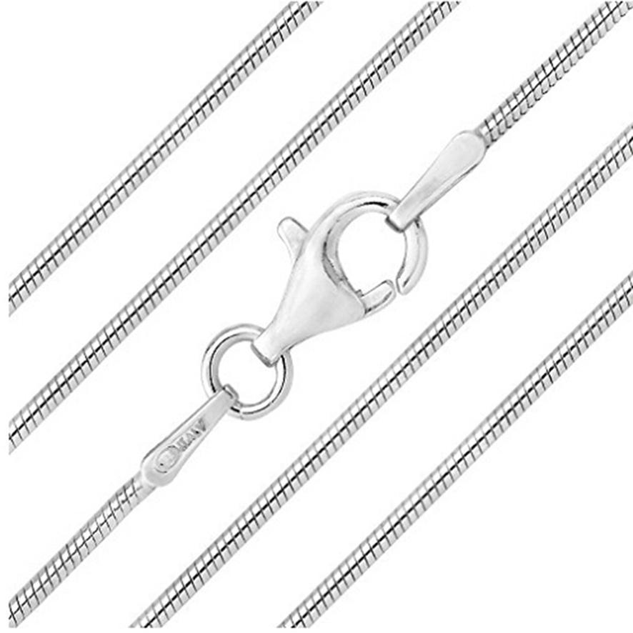 Mode einfache Schlange Knochen Kette Schlange Kette Knochen Kette Halskette