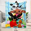 Panda Bunny Friends Blanket Soft & Cozy Great for Sofa Chair Bedding for All Occasions Modern Style Birthday Christmas Gift Blanket