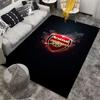 Arsenal Logo Designed floor mat, suitable as a non-slip mat for the living room or bedroom sofa