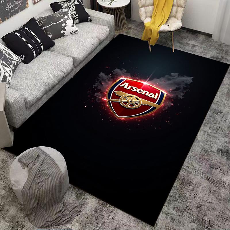 Arsenal Logo Designed floor mat, suitable as a non-slip mat for the living room or bedroom sofa