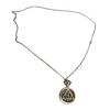 Triangle Analog Locket Pocket Watch with Long Chain and Roman Numbers Jewellery Necklace with Wooden Box for Women and Men