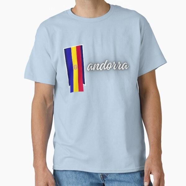 Andorra Classic Tshirt Tshirt Made In Usaus Size S2xl