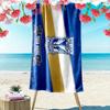 Lech Poznan Print Beach Towel, Large Soft Quick Dry Towel for Beach Camping Swimming
