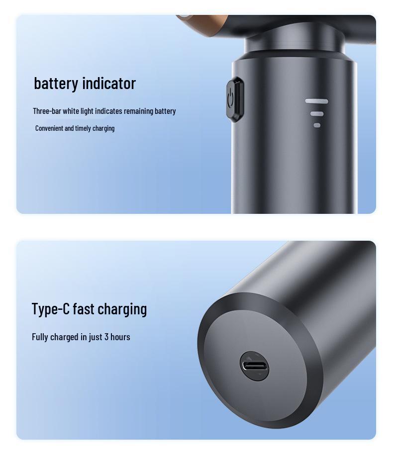 Compact High-Power Wireless Handheld Vacuum Cleaner with Brushless Motor