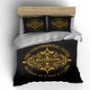 Continental Hotel Art Pattern Bedding Duvet Cover Set Duvet Cover Pillowcases  (1*Duvet Cover 2*Pillowcases, without duvet insert)