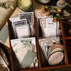 TIANZI 30/120 Sheets One Paper Old Time Series Retro Old Time Handmade Account Decoration Collage Material Stationery Supplies