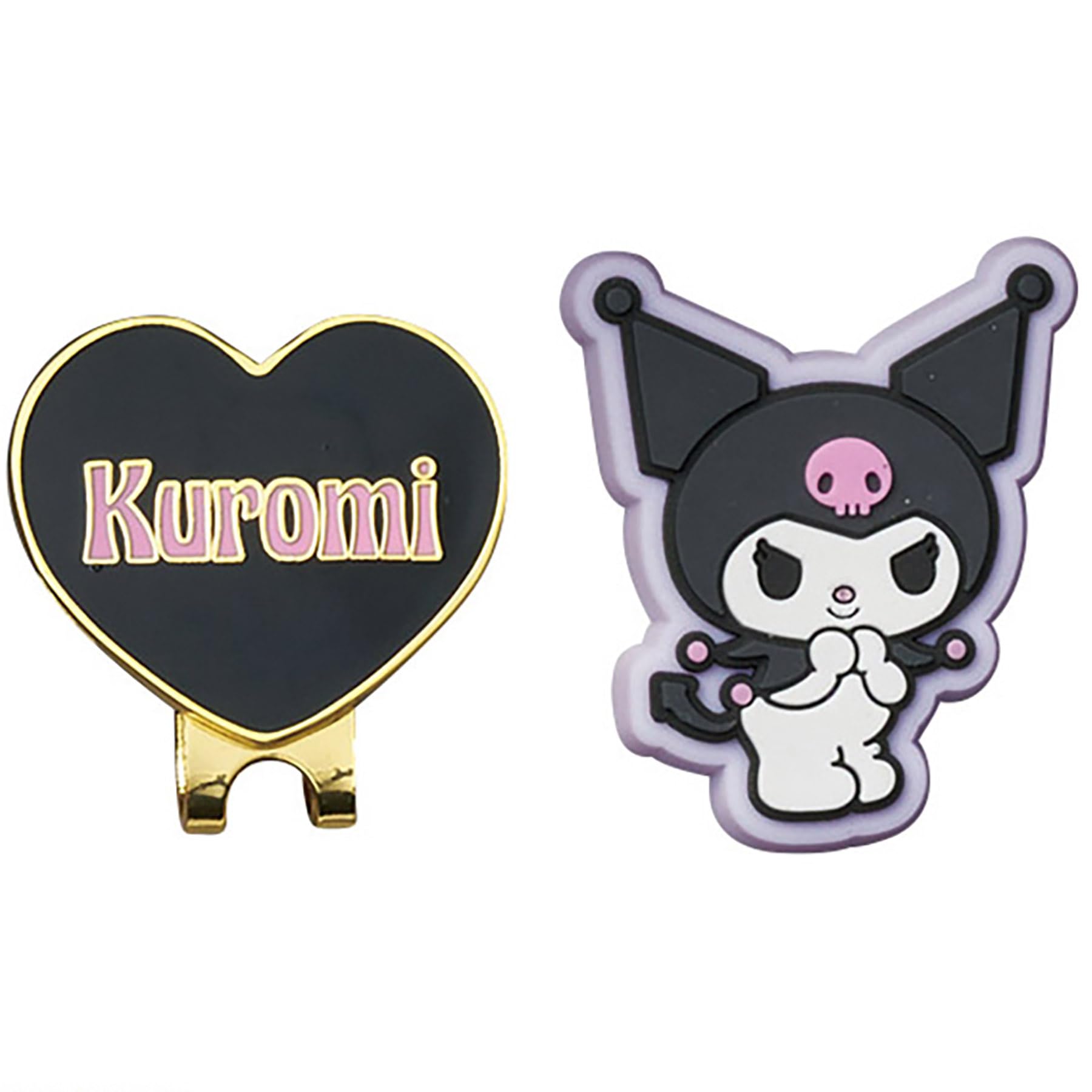 

Marushin Kuromi Heart Black Golf Character 3335021500 Marker, Beginner s Design,