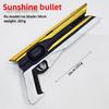 40cm/15.75in Game Peripheral Ace of Heart Revolver COSPlay Halloween Sword Model Prop PU Simulation Boy Toy Gun Desktop Ornament