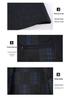 Men's Business Casual Autumn Wool Jacket - Non-Iron, Lapel Coat for Middle-Aged Dads