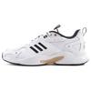 JZ Runner Fabric Cow Split Leather Versatile Shock Absorbing Durable Low Top Lifestyle Casual Shoes Unisex Sneakers White Black IH6362