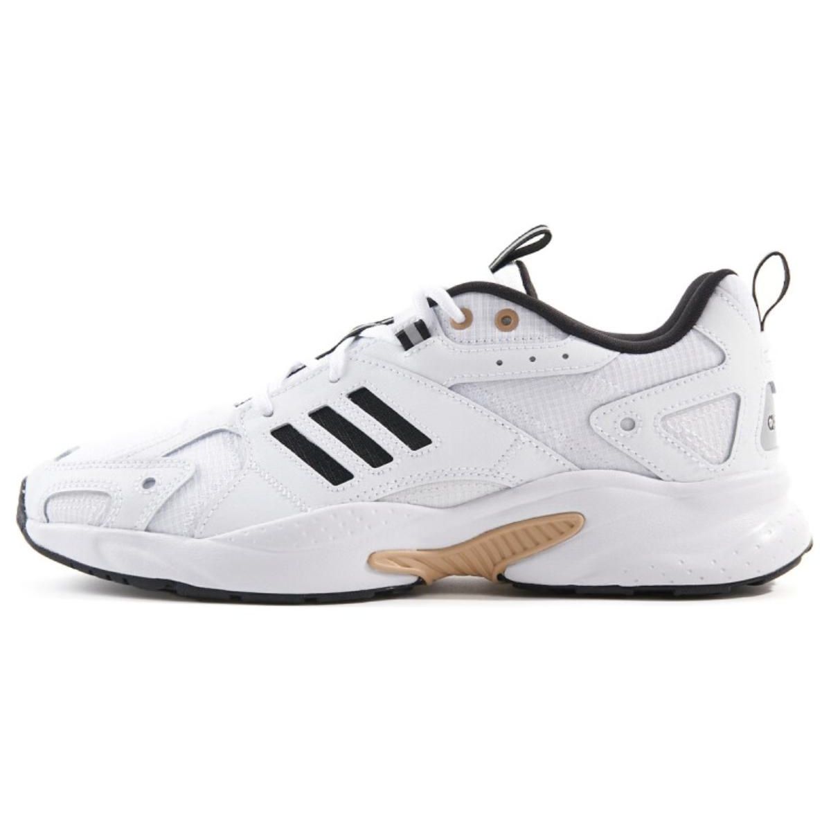 

Adidas JZ Runner Fabric Cow Split Leather Versatile Shock Absorbing Durable Low Top Lifestyle Casual Shoes Unisex Sneakers White Black IH6362 42⅔
