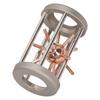 Trapped Spiked Ball Puzzle Adult Portable Zinc Alloy Funny Unlocking Puzzle Toy for Home Office