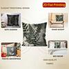 Vintage Fern Leaf Throw Pillow Covers Pattern Cushion Cover Suitable For Sofa Bedroom Car Pillow Cover