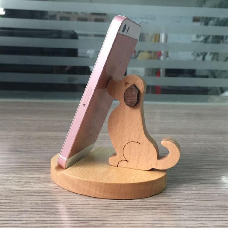 Štěně Stojan na telefon Stolní držák Vynikající vánoční dárek pro kolegy přátele