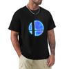 Super Smash Brothers Flaming Logo Tshirt Work Wear Short Sleeve Tshirt