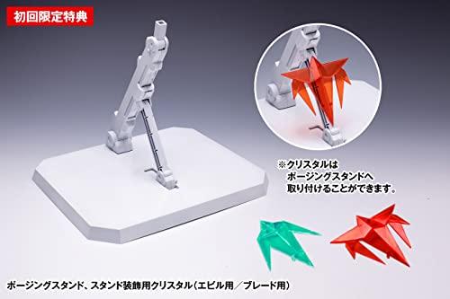 Wave Space Knight Tekkaman Blade Tekkaman Evil (First Limited Edition) Non-Scale Pre-Colored Plastic Model Kit, Approx. 22cm Tall, KM-052