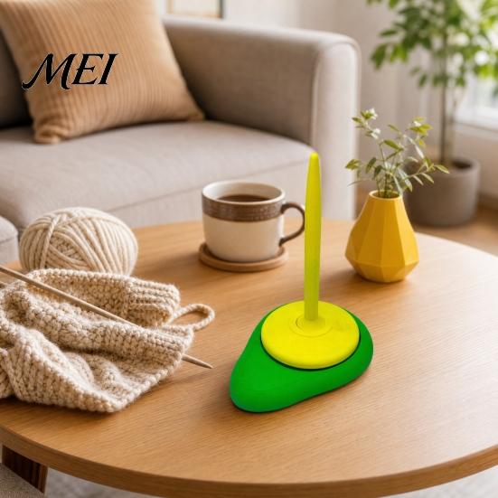 Multi-type Yarn Holder Avocado Holder, 3D Printed Spinner, Fits All Smooth Flow Tool Types, Rotating for Crocheting Knitting Winder Accessory