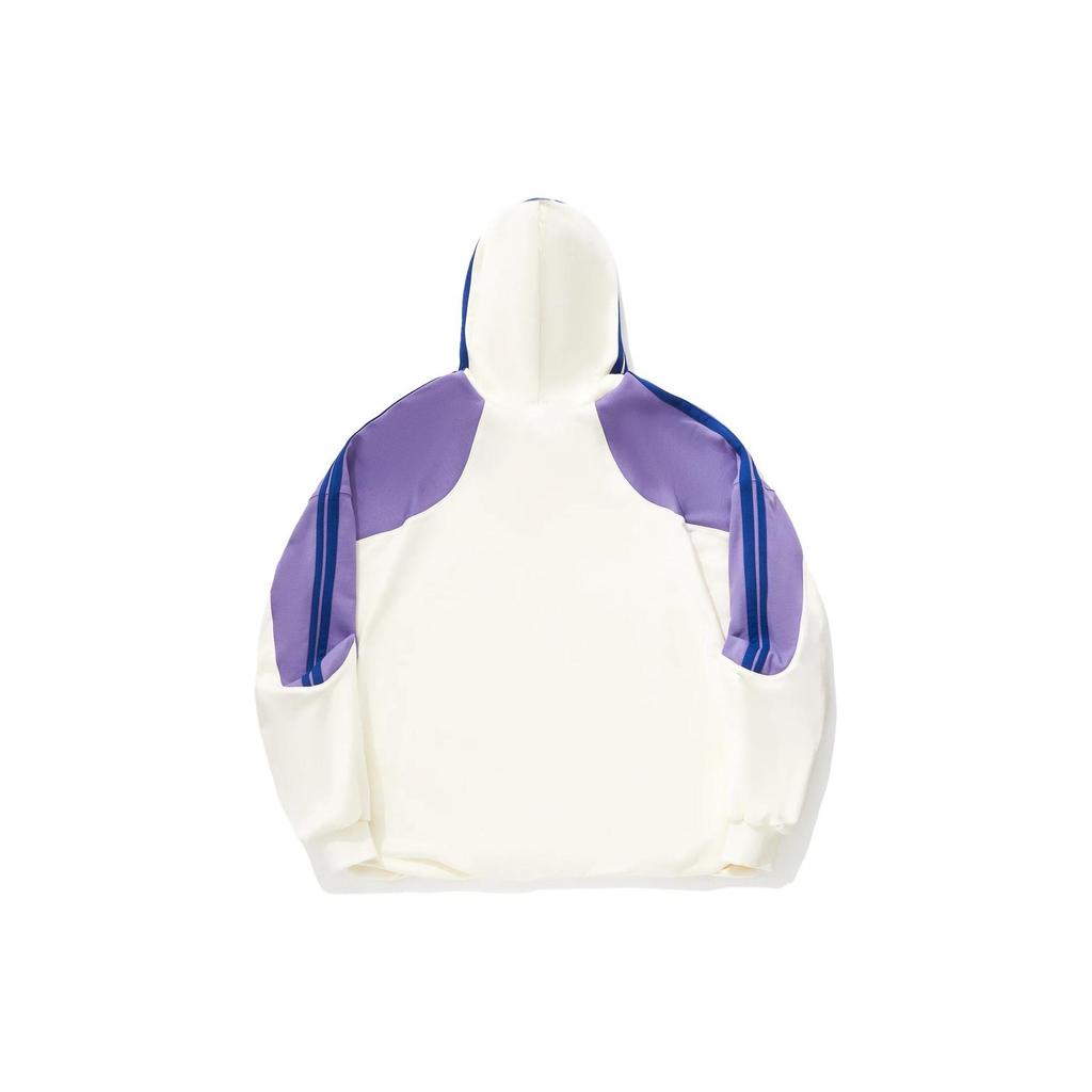 Li Ning Sweatshirts Unisex Ecru Hooded Moderate Regular AWDU341-1