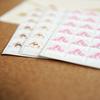 24 Pcs/Lot DIY Floral Print Corner Paper Stickers For Photo Albums Handwork Frame Decoration Scrapbooking Wholesale 8 Colors