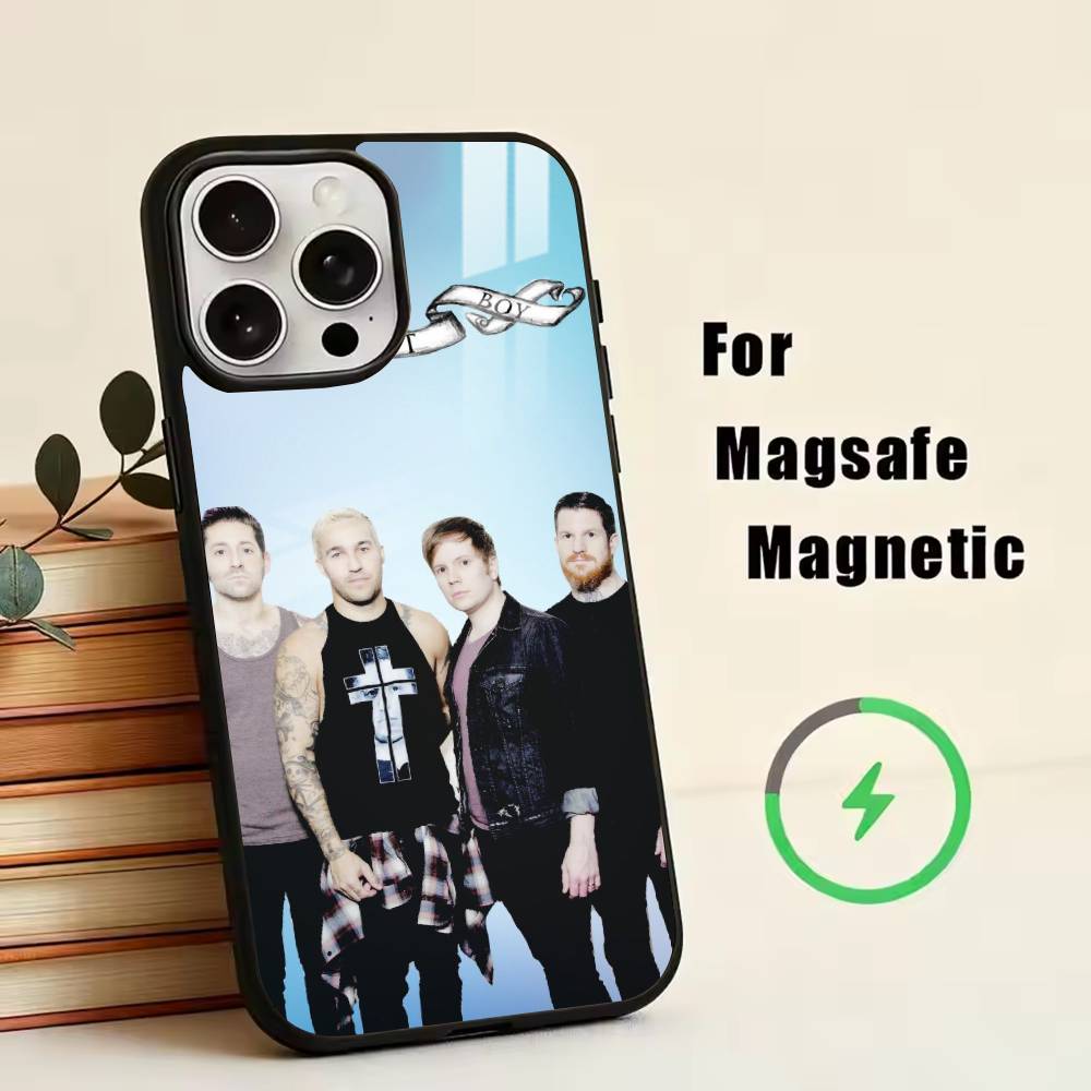 Boy-Fall Out Boy Phone Case For iPhone17,16,15,14,13,12,11 Plus,Pro Magnetic For Magsafe Wireless Charging