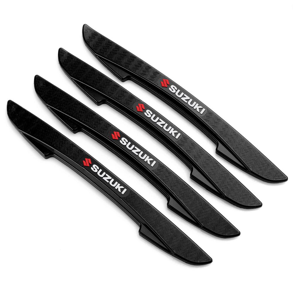 

4pcs Rubber Car Door Edge Anti-collision Stickers Protector Strip Accessories For Suzuki Ignis Alto Grand Vitara Swift Jimny SX4