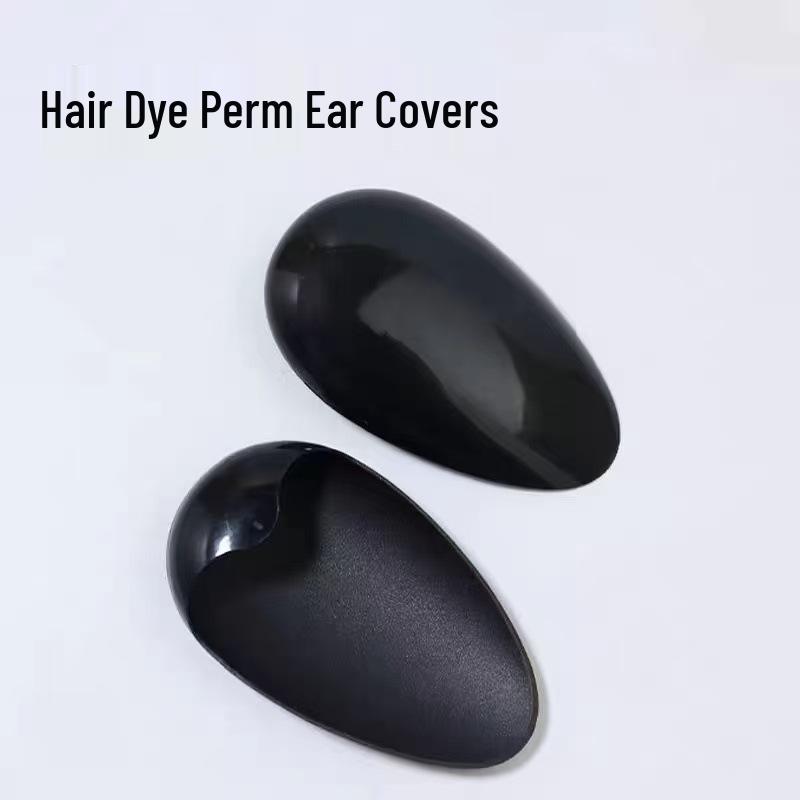 Hair Salon & Home Disposable Black Ear Covers for Dyeing & Treatment