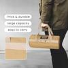 AIRAJ Canvas Ground Nail Storage Bag Portable Hammer Carry Bag Large Capacity Waterproof Tool Bag Organizer Camping Supply