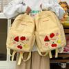 Schoolbag Japanese Ins New High-value, Fresh, Sweet and Cute Apple Backpack, Lightweight and Large-capacity Backpack for Junior and Senior High School