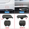 Car Rear Bumper Tow Hook Cover Cap Replacement Accessory Black White For Mercedes Benz B Class W246 B180 B200 B220 2014-