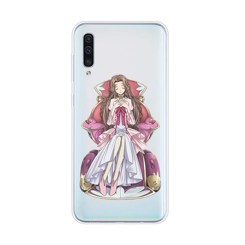 Anime Code Geass Lelouch For Samsung Galaxy A90 A80 A70 A60 A50 A40 A30 A20S A20E A10 A10E A10S S8 S7 S6 Edge Phone Case