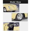 Welly 1/24 Porsche 356A Speedster 1600 Super Alloy Sports Car Model Diecast Metal Racing Car Model Simulation Childrens Toy Gift