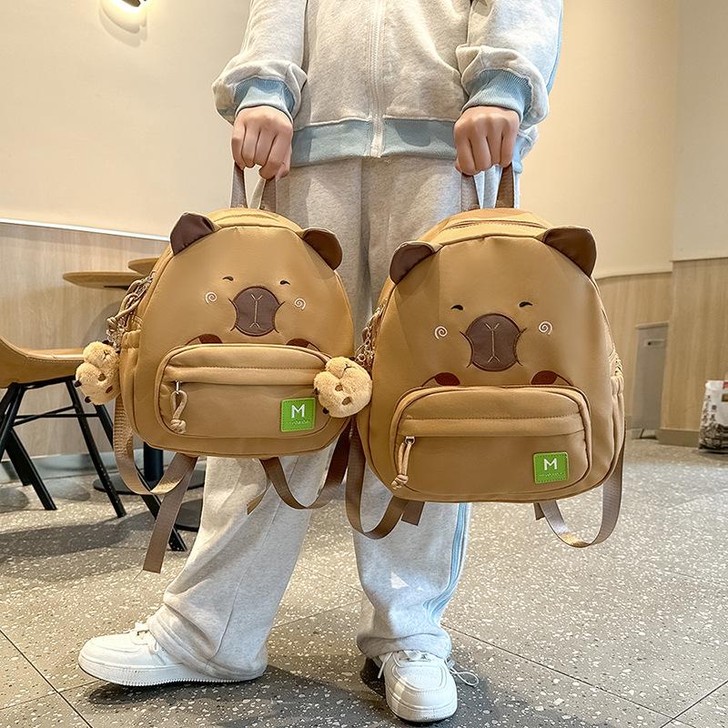 Schoolbag New Cute Student Backpack Girls Spring Outing Primary School Students Research Cram School Bag Going Out Travel Small Backpack