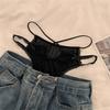 Transparent French Style Briefs Low Waist Lace Mesh Briefs Patchwork Lace Flower Panties  Gifts