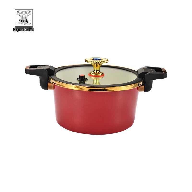 

Huoxiang Ocean Heart Enamel Micro Pressure Cooker