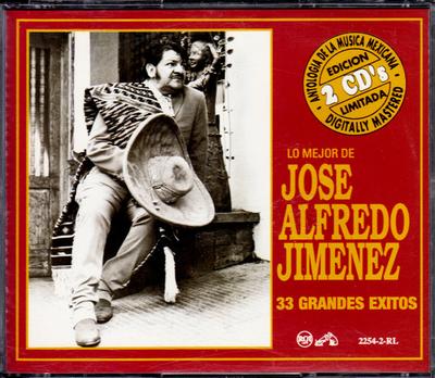 CD ΧΙΜΕΝΕΘ, ΧΟΣΕ ΑΛΦΡΕΔΟ - Τα Καλύτερα του Χοσέ: 33 Μεγάλες Επιτυχίες 22542RL RCA, BMG Intern 1990 ΗΠΑ Λατινικά Μεταχειρισμένο