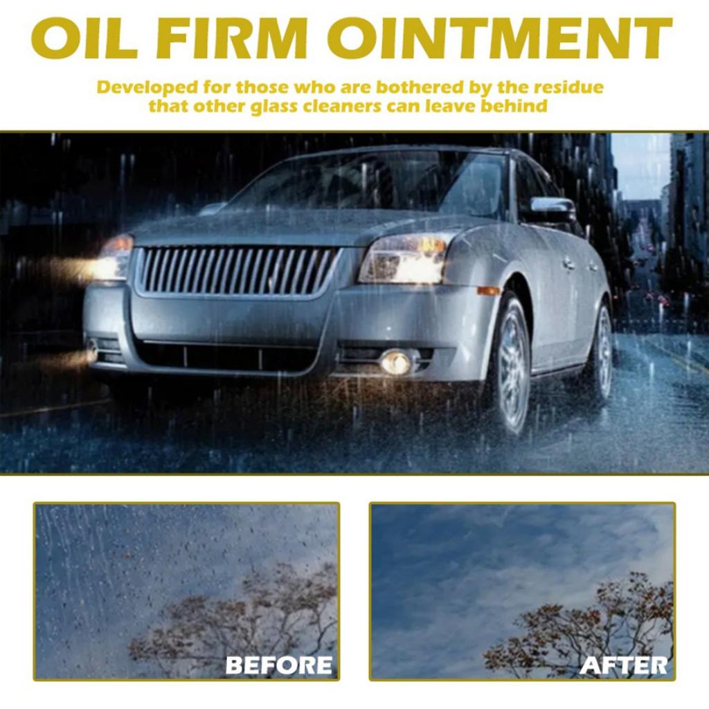 Car Oil Film Paste Windshield Removal Paste Descaling Glass Strong Cleaning Milk 150g