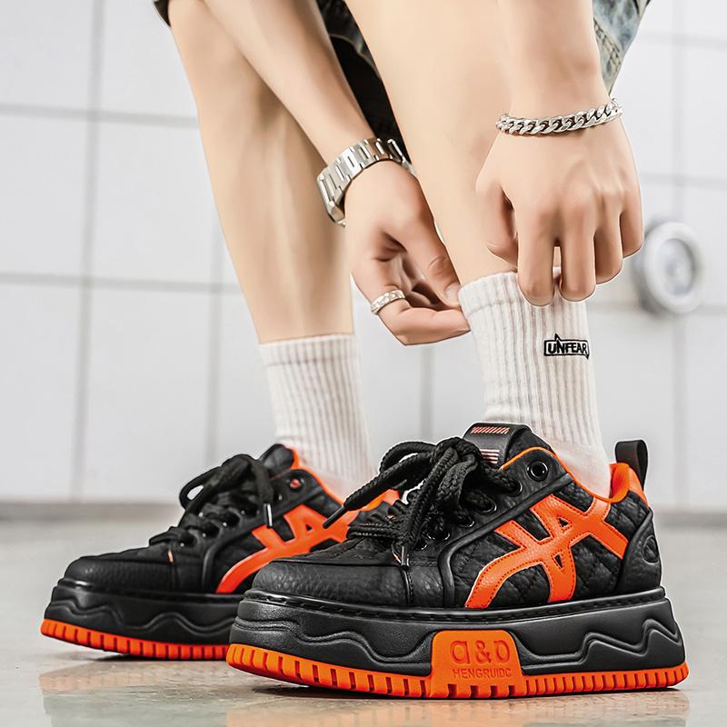 Zapatillas Deportivas Casuales para Hombre Cuatro Estaciones Moda Skateboarding Estudiantes Cómodas Zapatos Transpirables Suela Suave Tendencia Niños
