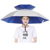Large Sunshade and Rain Umbrella Hat: Head-Mounted, Fishing, Tea Picking, and Sun Protection Cap