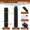 Walnut Wood Coffee Bean Dosing Cup and Spray Bottle Set Enduring Caffeine Dosing Mug Delicate Coffee Dispensing Cup Set for
