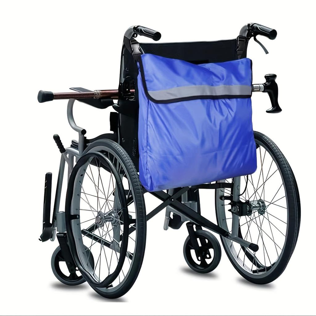 Outdoor wheelchair rear storage bag, electric wheelchair, motorcycle and other rear pack accessories bag storage bag