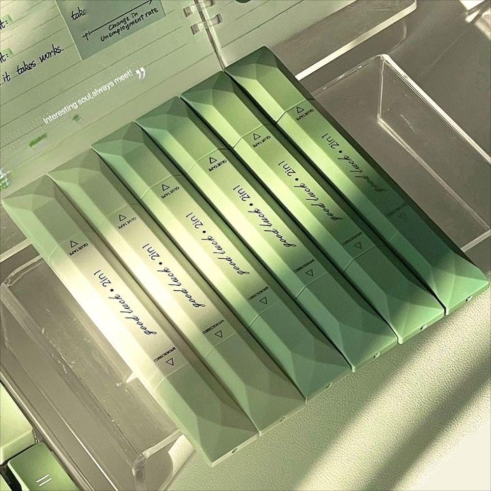 4pcs Large-capacity Correction Tape 2-in-1 Dispensing Pens Portable Dot Glue Tape  School Supplies