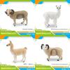 Farm Animal Pvc Figurines Collection For Home Decor With Sheep Alpaca Ram And Goat