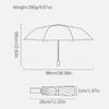 A Stylish And Cool Foldable Umbrella with a Soccer Pattern, Perfect for Travel And Outdoor Use. This Large-Sized Black Umbrell