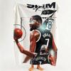 Athlete K Kevin D Durant Throw Flannel Throw Blanket Suitable for Sofa Living Room Bedroom