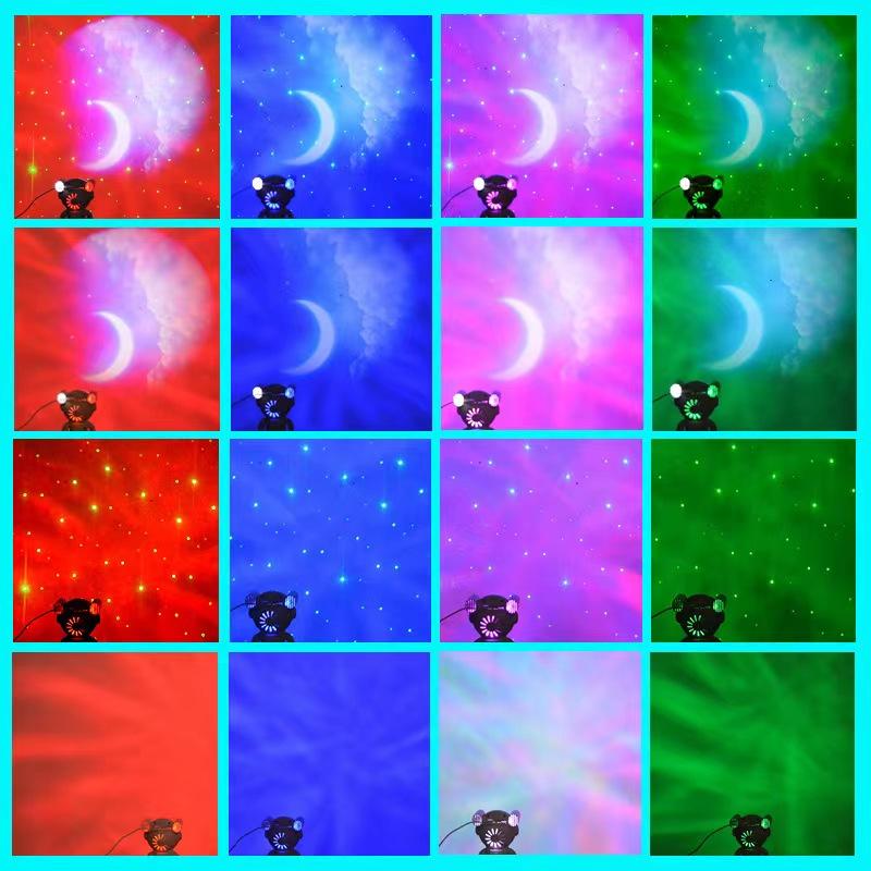 Astronaut Galaxy Star 360 Remote Control Projector Lamp Starry Sky Night Light For Decoration Bedroom Home Decorative Luminaire